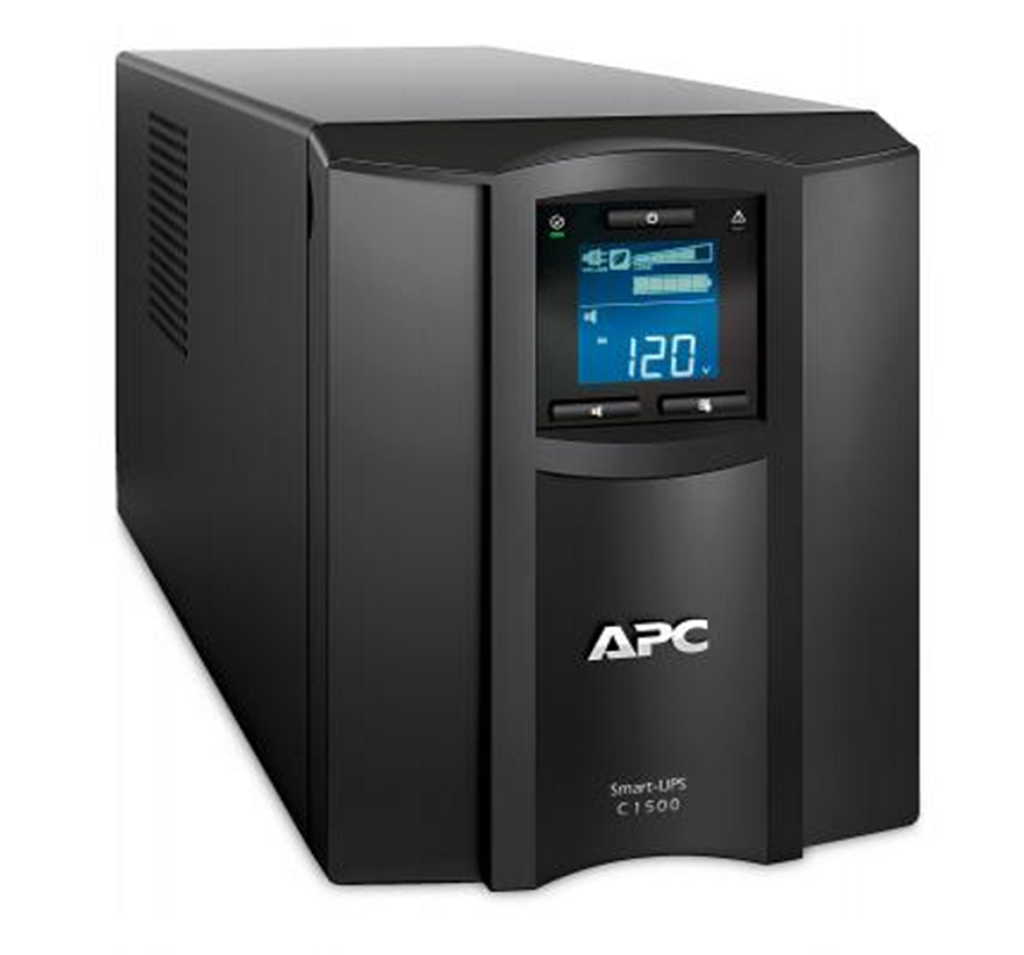 APC 1.5 kVA, 900W, 170-300V, 50/60Hz, 459J, 171x439x219mm, 24.09kg, Black Onduleur - Noir
